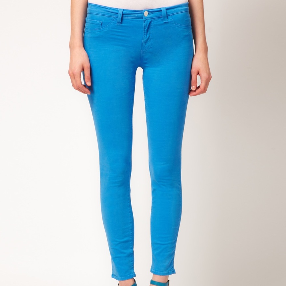 J Brand Blue Bonnet Skinny Leg Jeans